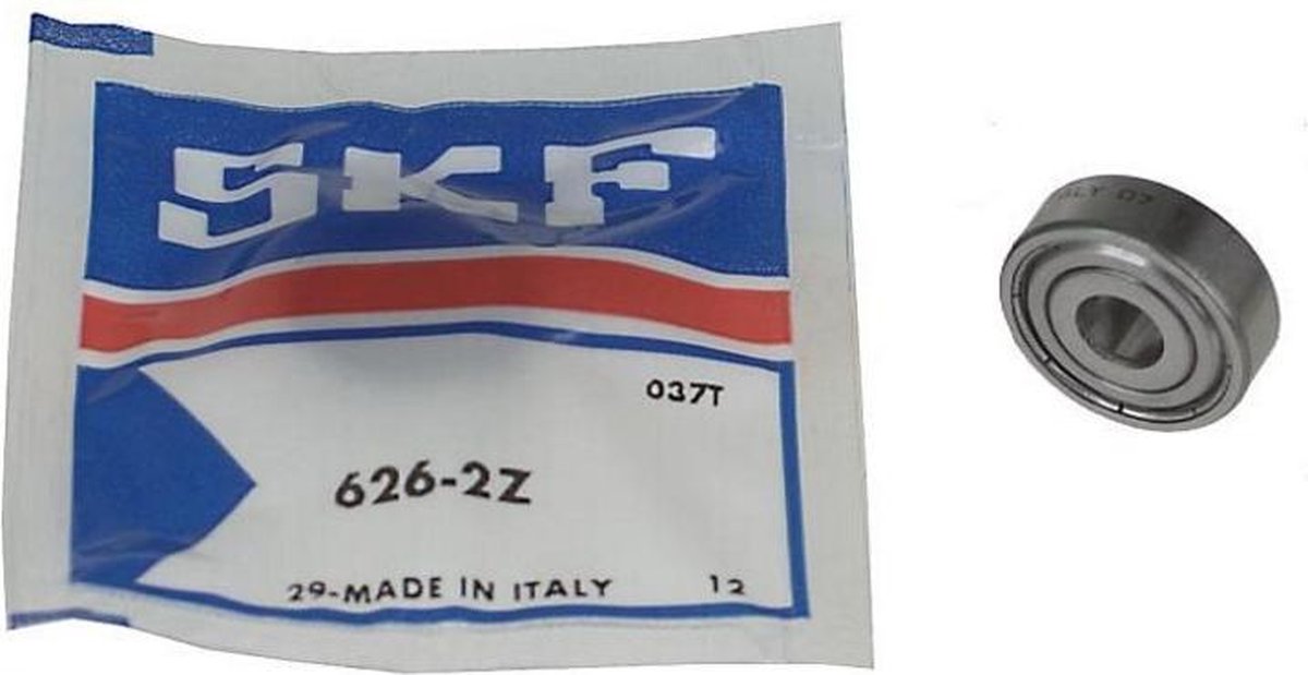 Skf 626 2z C3 Cuscinetto A Sfere Scanalato Profondo, Metallo Schermato - Foto 3