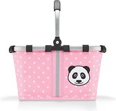 Reisenthel Carrybag XS Kids Boodschappenmand Maat XS - 5L - Panda Dots Pink Roze