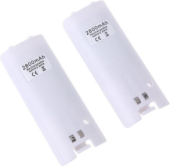 Oplaadbare Batterij - Batterij Accu Pack - Batterij Oplader voor Nintendo  Wii/Wii U... | bol.com