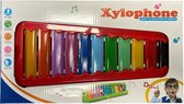 Xylofoon - Speelgoed - metaal - Rood