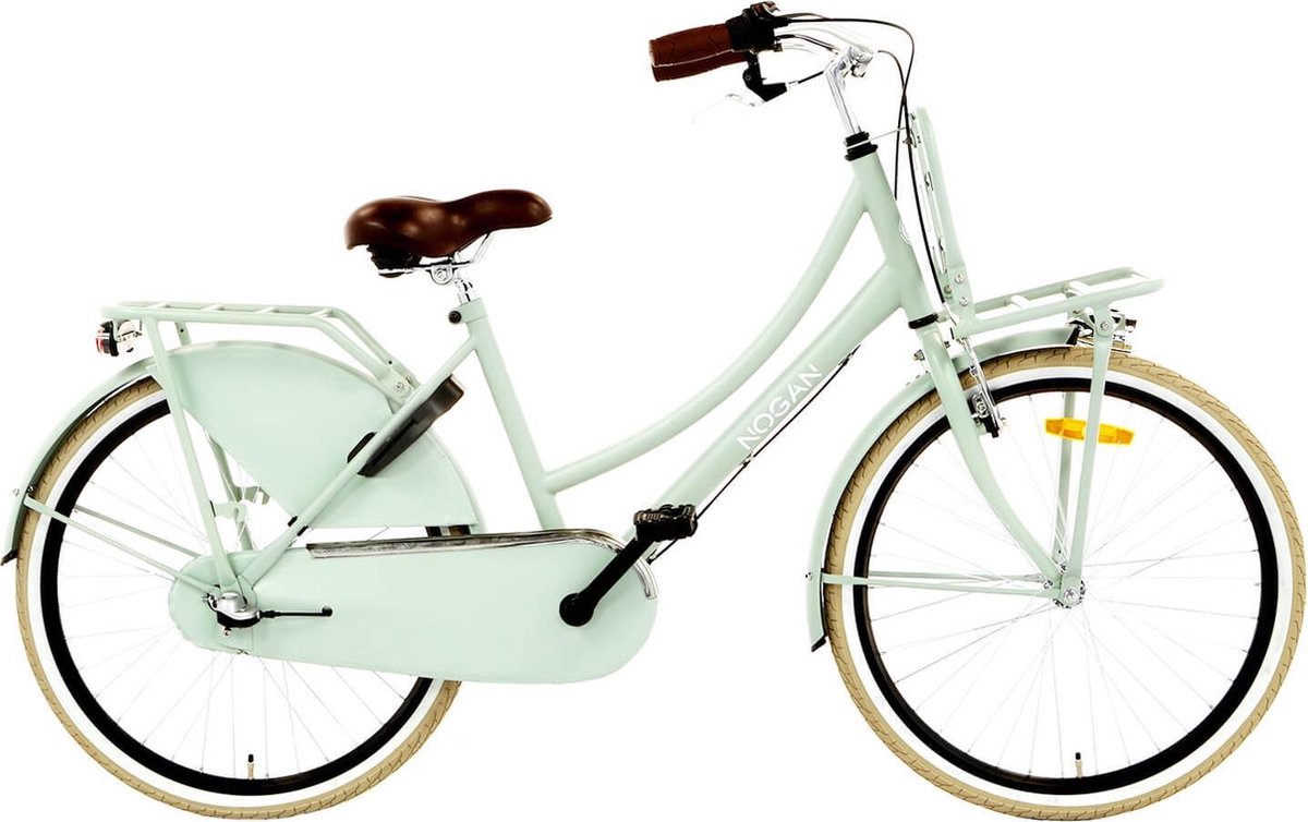 Nogan Vintage N3 Transportfiets - Meisjes - Oslo Green - 24 inch