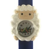 Schaap horloge met een slap on bandje