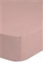 Zachte Katoen Satijn Hoeslaken 100x200cm - Hoekhoogte 30cm - 100% Katoensatijn - Roze