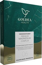 Goldea Health Magnesium - Vegan - Voedingssupplement - 5 vormen van magnesium - 60 capsules - Maanddosering