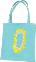 Anha'Lore Designs - Spookje - Exclusieve handgemaakte tote bag - Aqua