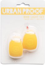 Urban Proof fietslampjes LED silicoon Ochre yellow