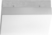 WhyLed Plafondlamp Led | RVS | E27 fitting | 2x28W | IP20