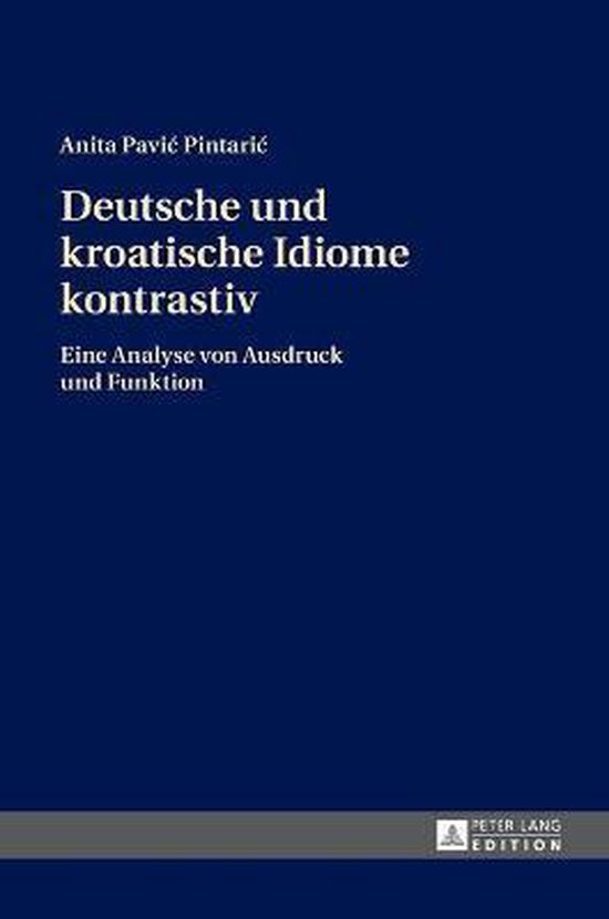 Deutsche und kroatische Idiome kontrastiv - cover