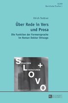Slovo- Ueber Rede in Vers und Prosa