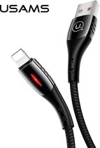 USAMS Lightning naar USB-A Kabel Fast Charge Smart Chip Power Off