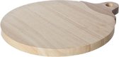 Confortable et Cutting Board Trendy - Naturel - 30x24.5x1.8cm - Bois