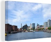 Canvas Schilderij Liverpool - Engeland - Haven - 60x40 cm - Wanddecoratie