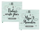 2 x Hello Baby - Negen maandenboek & Baby's eerste jaar