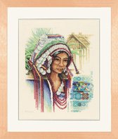 LanArte Maria van Scharrenburg Thaise vrouw borduren (pakket)