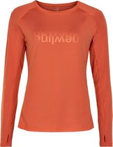Newline Longsleeve  Sportshirt - Maat S  - Vrouwen - oranje