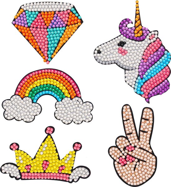 Stickervellen - Stickers voor kinderen en volwassenen - Diamond painting Stickers - Fantasy