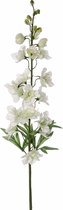 Fabulous Flowers - 3,0 sts ridderspoor 91 cm wit - Zijden Delphinium