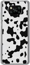 6F hoesje - geschikt voor Xiaomi Poco X3 Pro -  Transparant TPU Case - Dalmation Print #ffffff