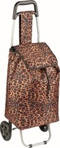 Princess Traveller Shopping Trolley Leopard