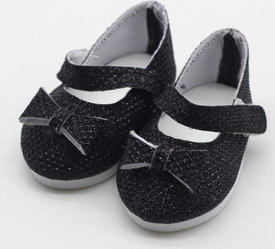 Dolldreams | Schoentjes geschikt voor Baby born - Zwarte schoenen met  strikje -... | bol.com