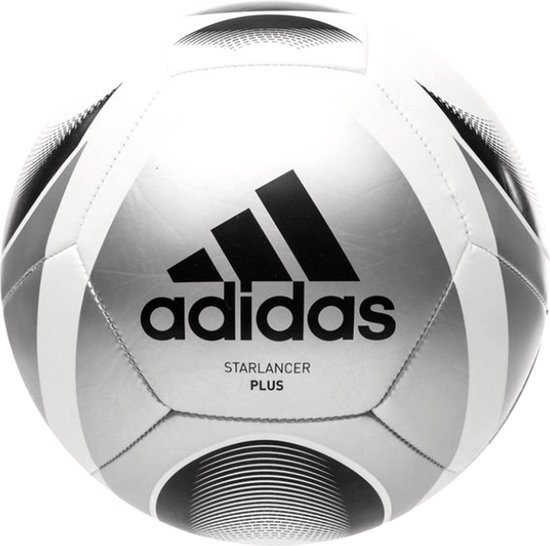 Adidas le football StarLancer Plus Ball - taille 4 - gris / noir | bol.com