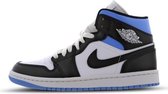 Nike Air Jordan 1 Mid, White/Black-University Blue, BQ6472 102, EUR 42