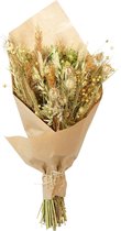 Droogboeket Naturel ↨ 60cm - bloemen - boeket - boeketje - bloem - droogbloemen - bloempot - cadeautje