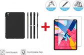 2-In-1 Screenprotector Hoesje Bescherming Protector Set Geschikt Voor Apple iPad Pro 12,9 Inch 2018/2020 Tablet - Full Cover Tempered Glass Screen Protector Met Siliconen Back Besc