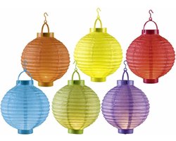 Papieren lantaarn - Halloween - Feest - Lampion - Rood - Papier - Ø 20 cm