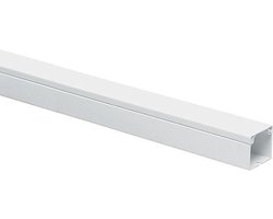 Allteq - Kabelgoot - 1.5 meter - 1.5 x 1.5 cm - PVC - Wit