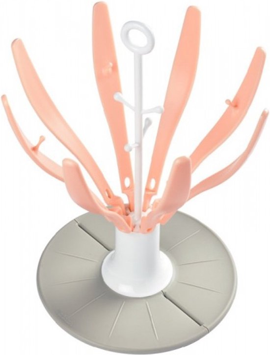 Beaba Uitdruiprek Flower Roze van Beaba — afbeelding 4