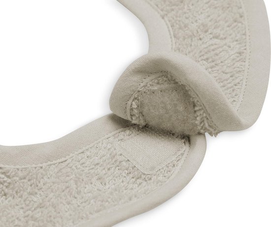 Jollein - Slab Badstof (Nougat) - Katoen - Slabbetjes Baby - 37 cm van Jollein — afbeelding 2