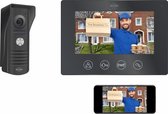 ELRO DV50 IP Wifi Deur Intercom - met 7 inch kleurenscherm - Bekijken en communiceren via App