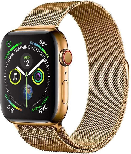 Apple watch goud bandje sale
