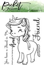 Unicorn Friend Clear Stamps (A-105)