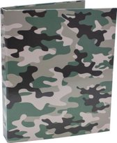 Verhaak Ringband Camouflage 23-rings A4 Karton Groen