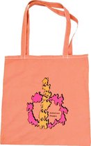 Anha'Lore Designs - Tribal - Exclusieve handgemaakte tote bag - Zalmroze