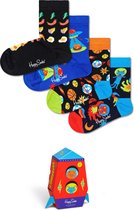 Happy Socks XKSPA09-6500 Kids Space Socks Gift Set - maat 12-24M