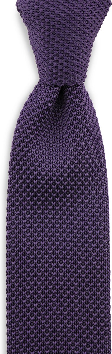We Love Ties - Stropdassen - Stropdas gebreid paars - paars