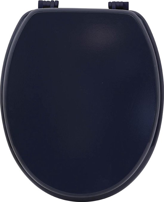 Toiletbril – Toiletzitting – Wc-bril – Donkerblauw – Navy Blauw Stijlvol – Kunststof... | bol.com