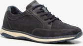 Hush Puppies leren heren veterschoenen - Blauw - Maat 43 - Echt leer - Uitneembare zool