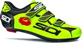 Sidi Scarpe Logo - Racefietsschoenen - Zwart/Fluo Geel - Maat 42