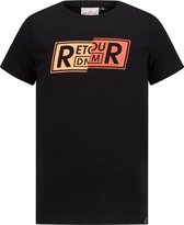 Retour Jeans Harvey Jongens T-shirt - Black - Maat 158/164