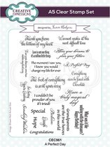 Creative Expressions Clear stamp - Quotes - A5 - Set van 20 stempels