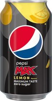 Pepsi Max Lemon - 24 x 0,33 liter