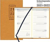 Brepols Schoolagenda 2021-2022 - Interplan 16M - Nature - Geel - 9 x 16 cm