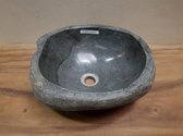 Waskom natuursteen FL20744 - 37x35x15cm