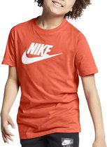 Nike Sportswear T-shirt - Unisex - oranje - wit