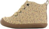 Shoesme beige BabyFlex schoentjes met hartjesprint