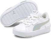 Puma Sneakers - Maat 22 - Meisjes - wit - zilver